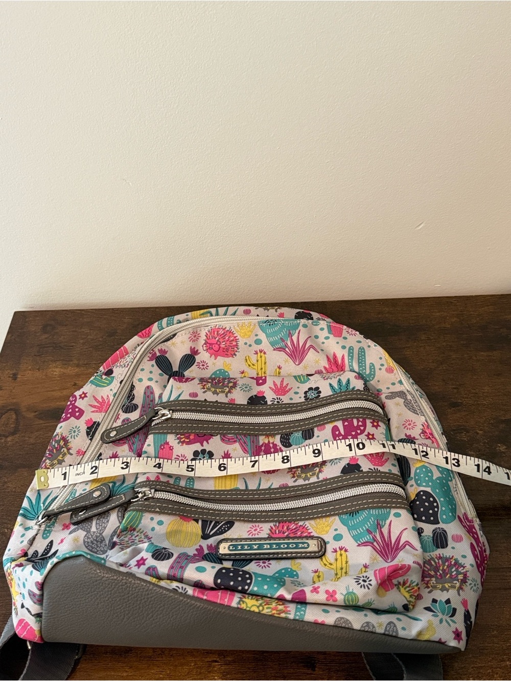 Lily Bloom Cactus Critter Print Colorful Hedgehog Mini Backpack New NWT - Picture 13 of 14